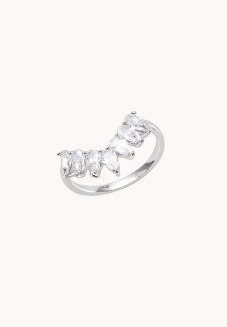Bagues Sylvia Argent - KUBE STORE