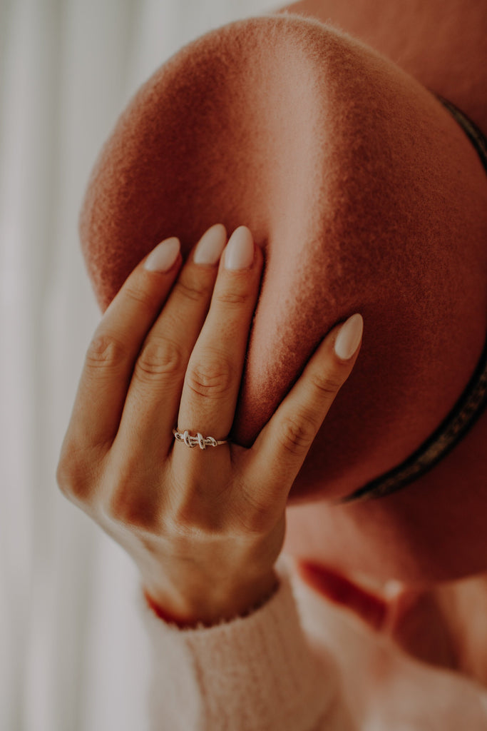 Bague Antonella Argent - KUBE STORE