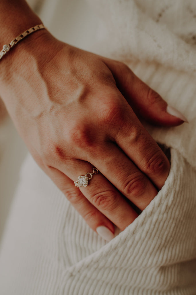 Bague Enora Argent - KUBE STORE