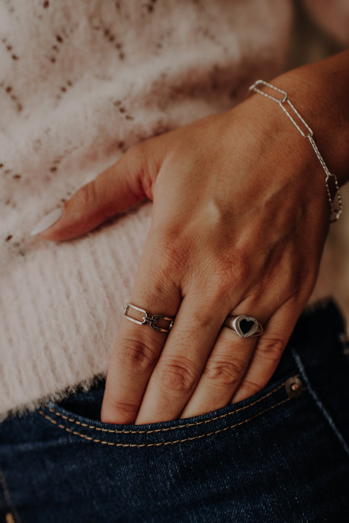 Bague Eva Argent - KUBE STORE