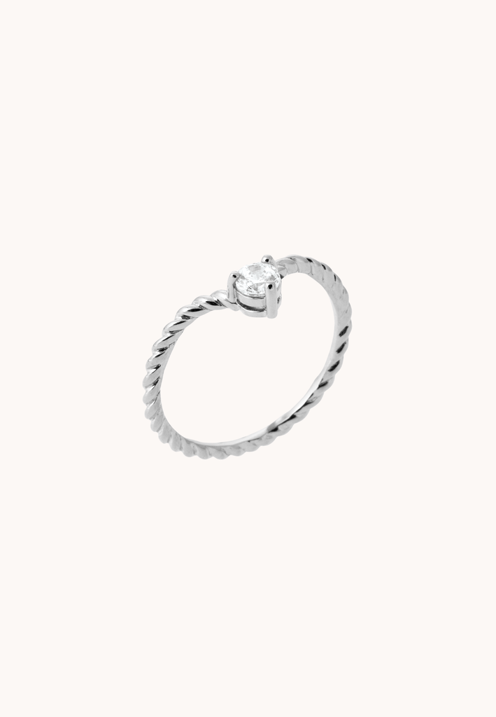 Bague Mathilda Argent - KUBE STORE