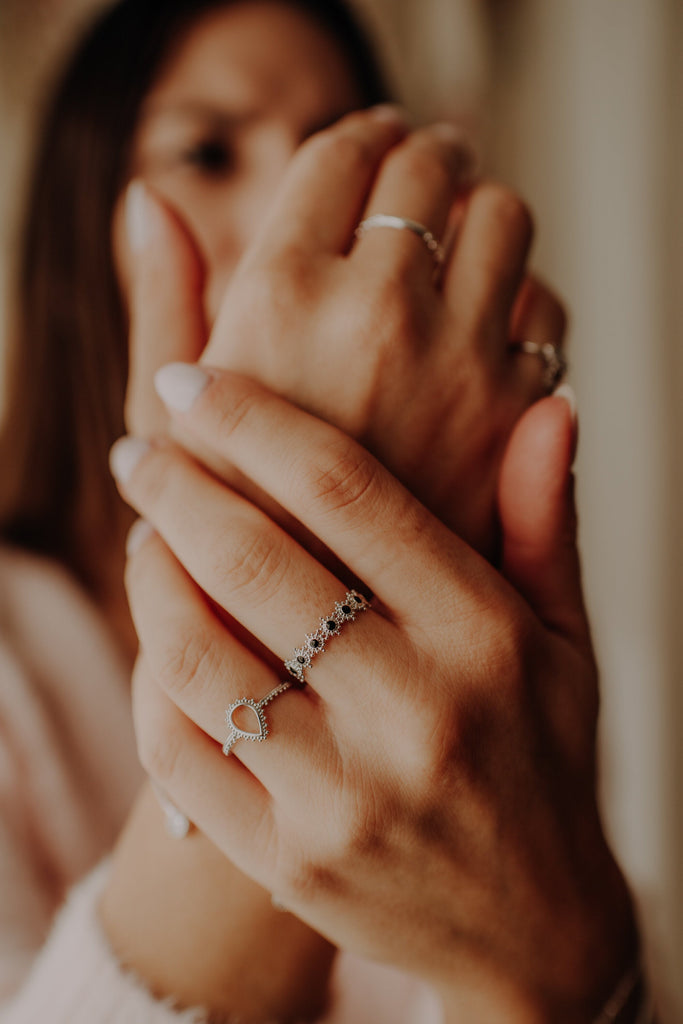 Bague Paola Argent - KUBE STORE