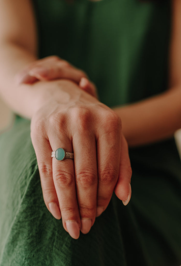 Bague Soraya Argent - KUBE STORE