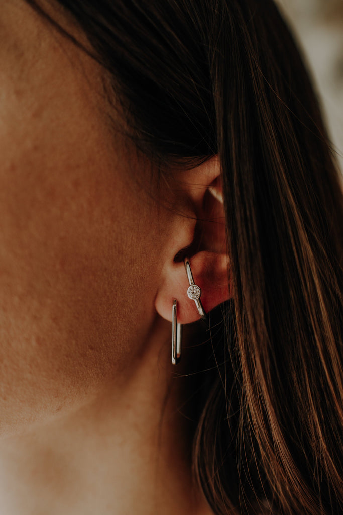 Boucle Manuela Argent - KUBE STORE