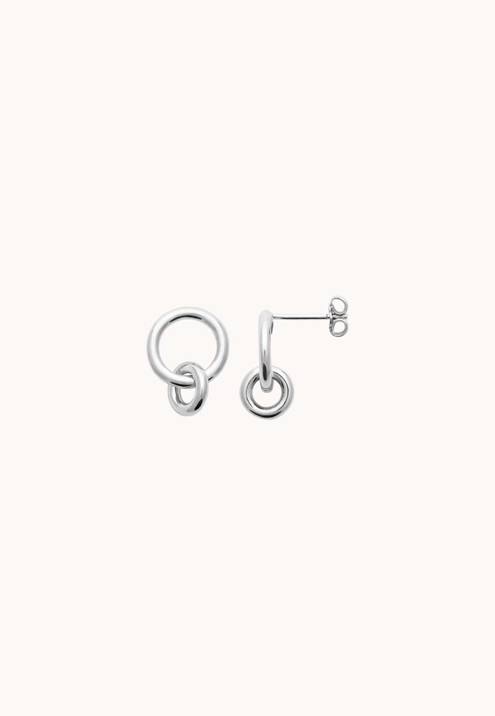 Boucles Alaia Argent - KUBE STORE