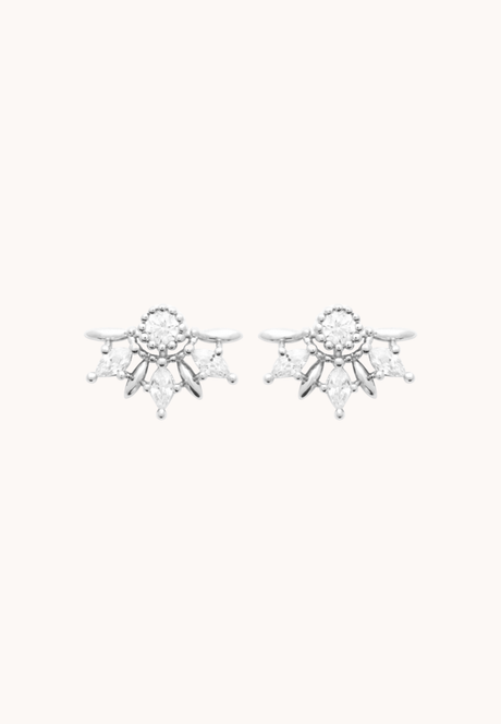 Boucles Amélia Argent - KUBE STORE