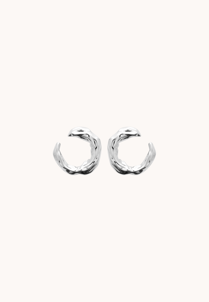Boucles Aurora Argent - KUBE STORE