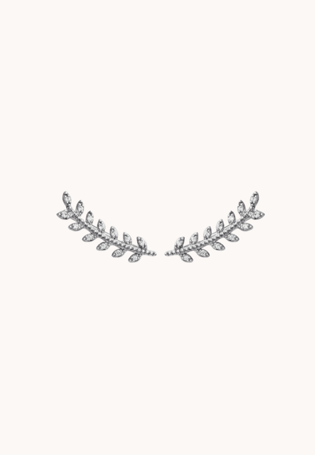 Boucles Calista Argent - KUBE STORE
