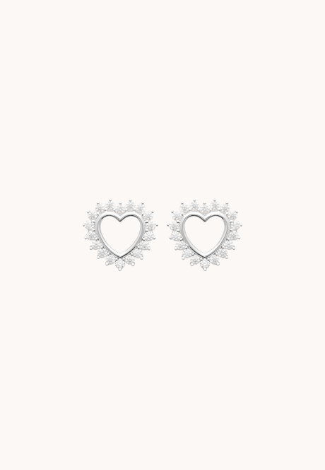 Boucles Miranda Argent - KUBE STORE