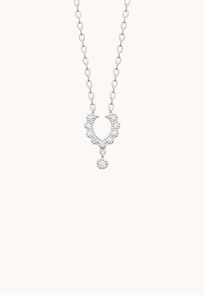 Collier Cassandra Argent - KUBE STORE