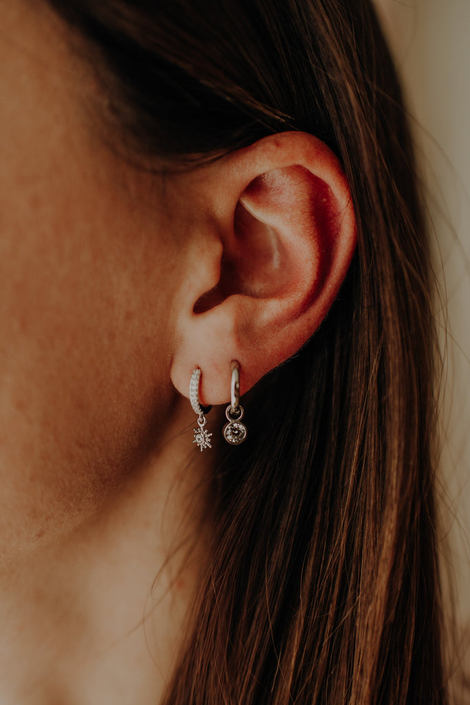 Créoles Indra Argent - KUBE STORE