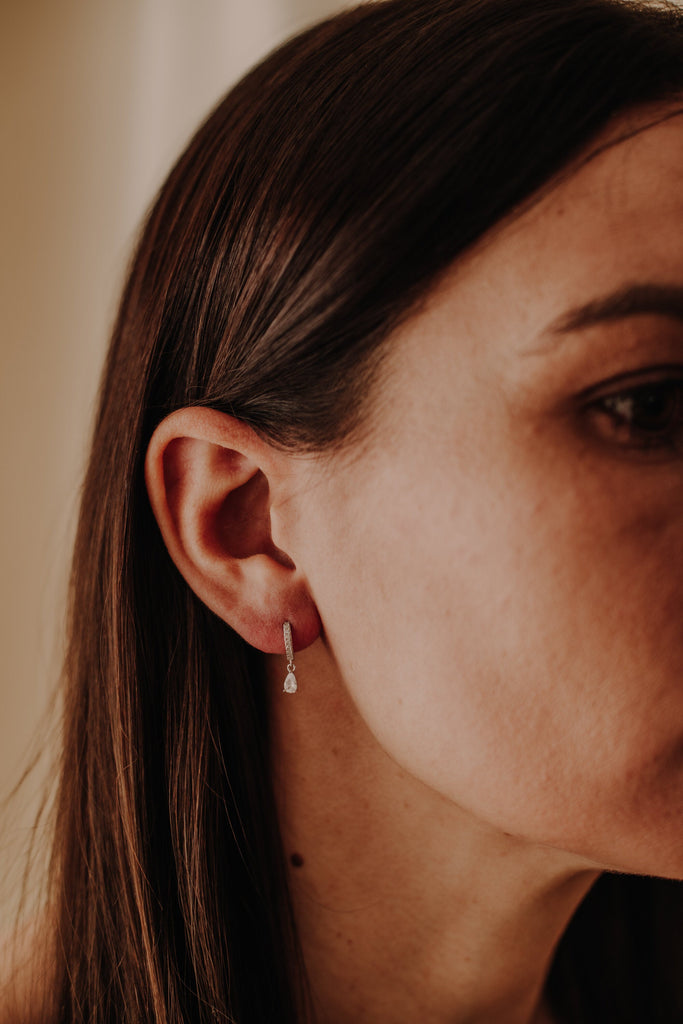 Créoles Lyla Argent - KUBE STORE