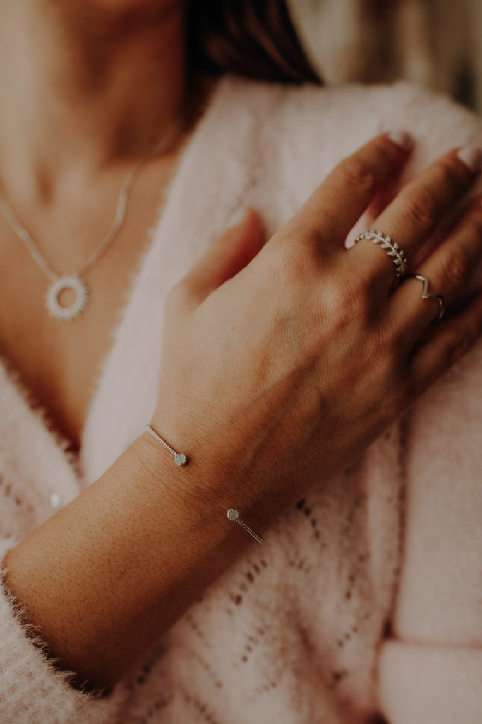 Jonc Salma Argent - KUBE STORE